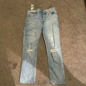 straight leg levi’s